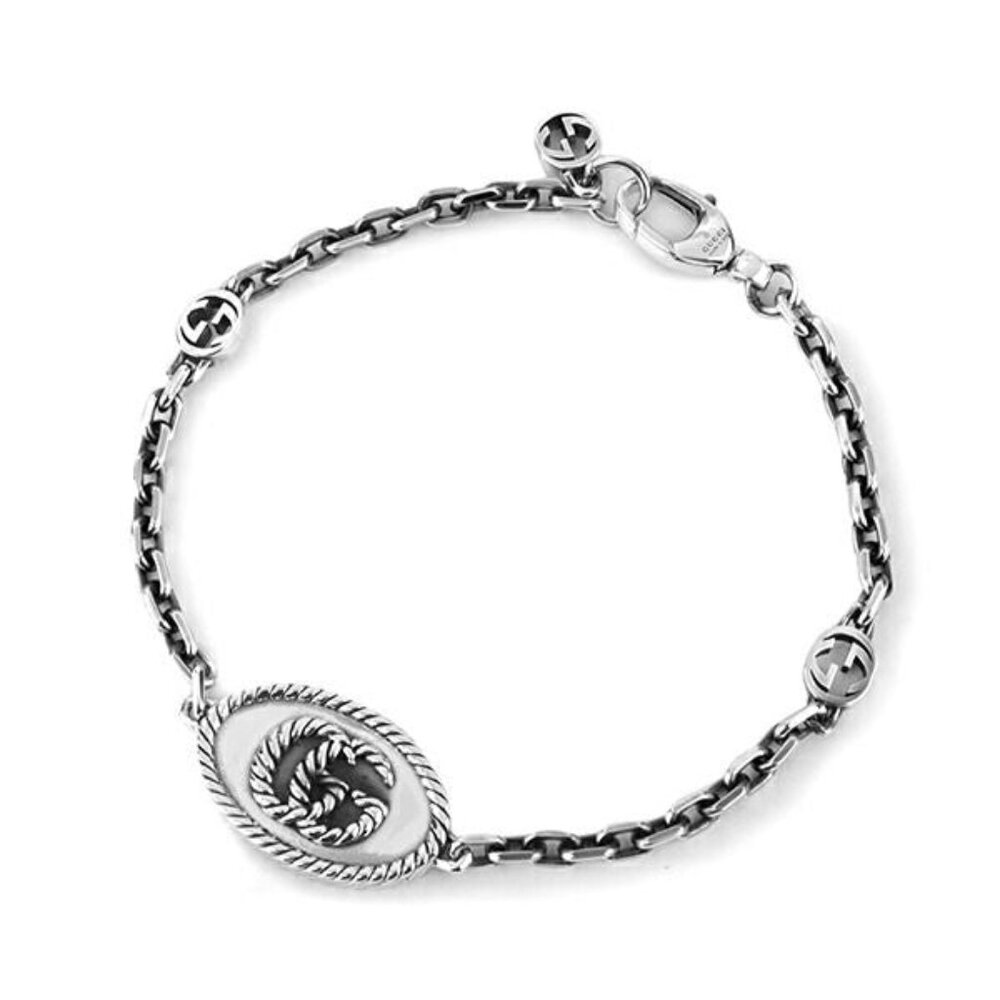 Gucci Bracelet GG Marmont Silver
